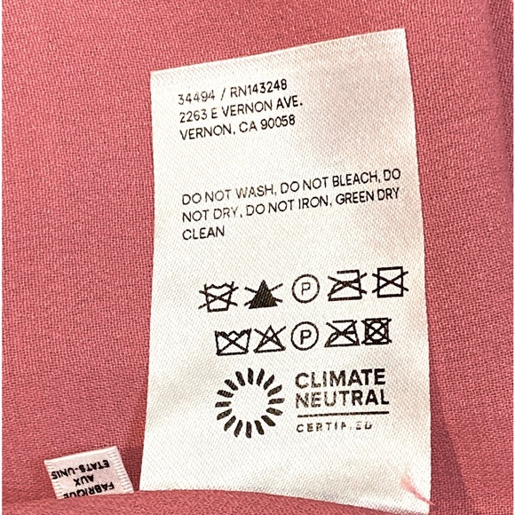 NWT Reformation Annabell Pink Sleeveless Crepe Mini Dress - Sz 4 - Picture 10 of 11